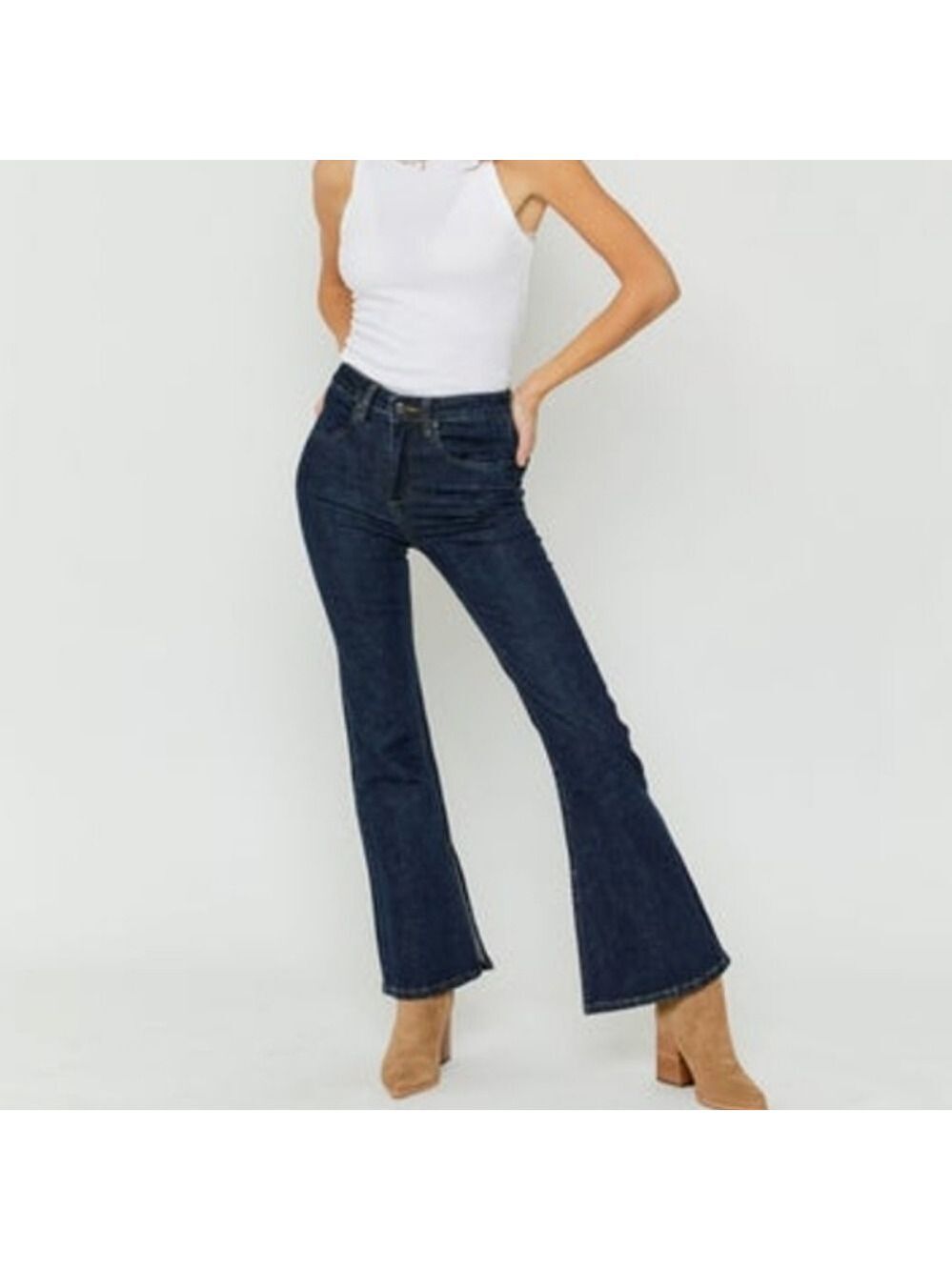 Oliver Logan Russel Flare Jeans Shiver Me Timbers